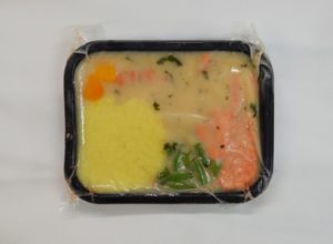 Salmon with White Sauce